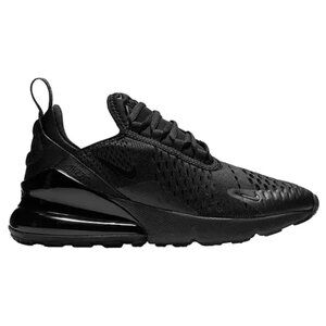Nike Kids' Grade School Air Max 270 Shoes new Black/Black Color